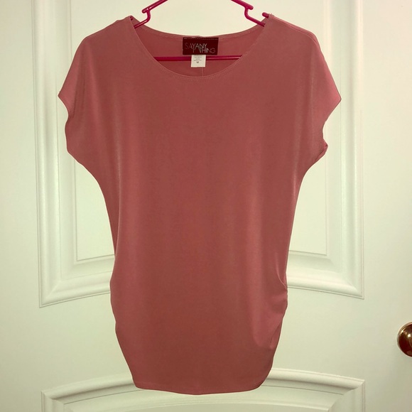 Salmon Pink Blouse - Picture 1 of 4
